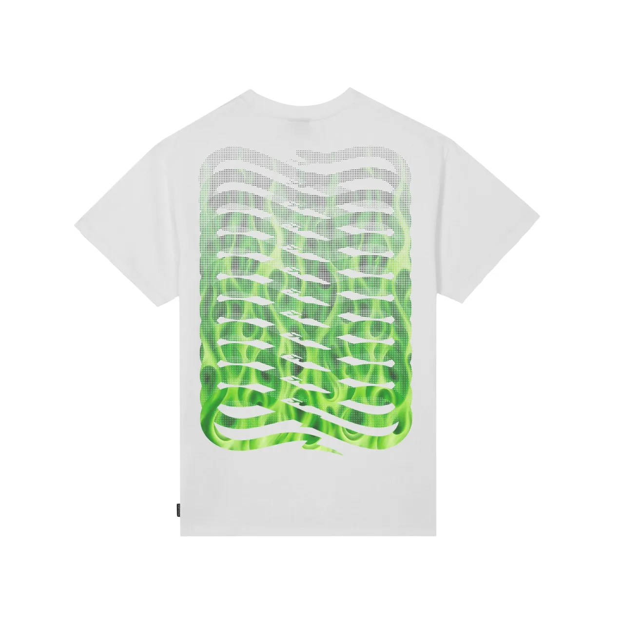 Propaganda maglietta manica corta da uom Ribs Flame 25SSPRTS861 bianco PocketDetail