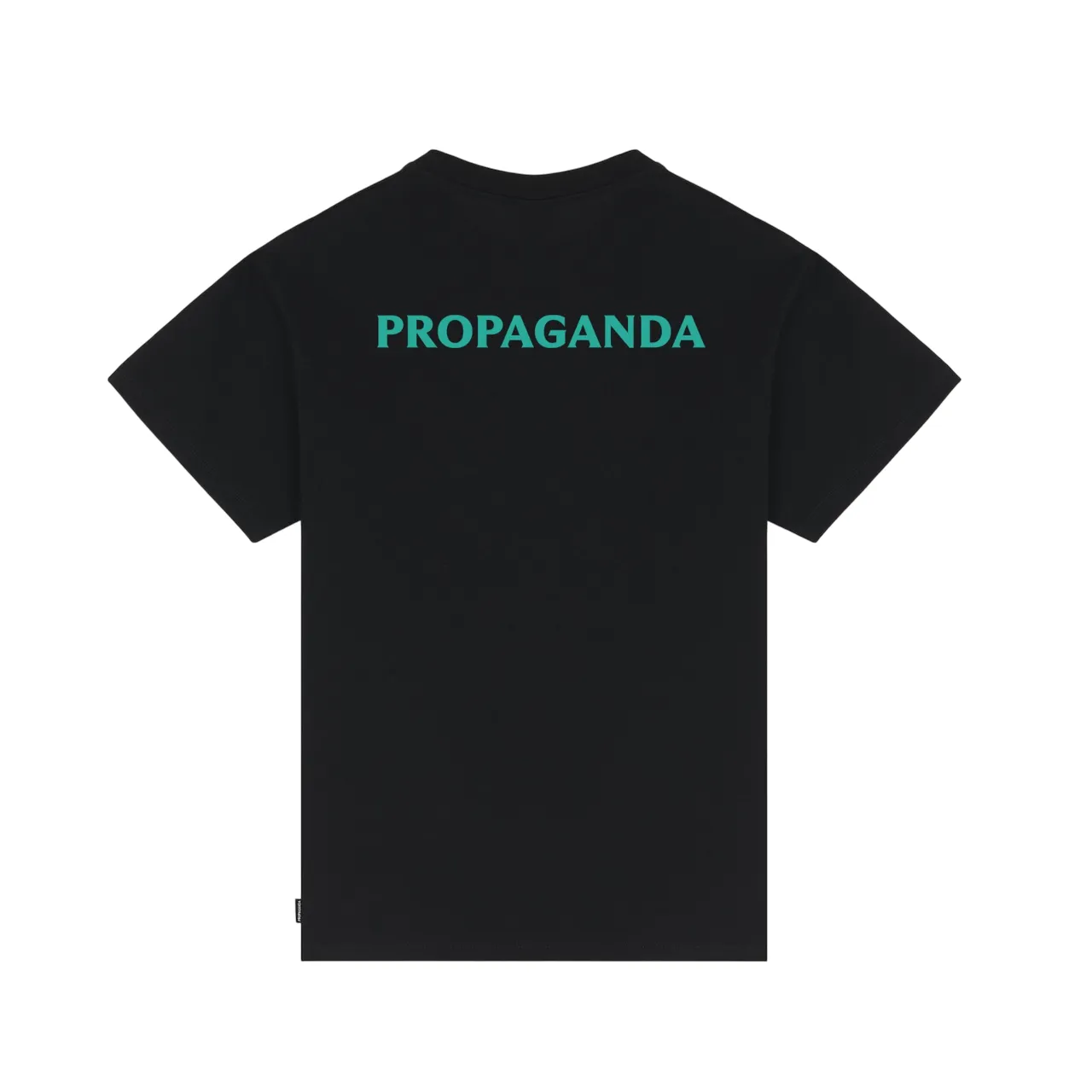 Propaganda maglietta manica corta da uomo Logo Fire 25SSPRTS833 nero Gym clothing