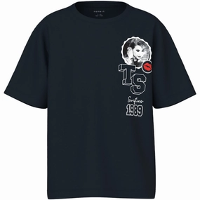 Name It Black Feyre Celebrity Icons Regular T-Shirt Essential layering piece Timeless Appeal