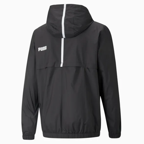 Puma giacca a vento da uomo ESS Solid Windbreaker 847484-01 nero Windproof Closure Viewpoint