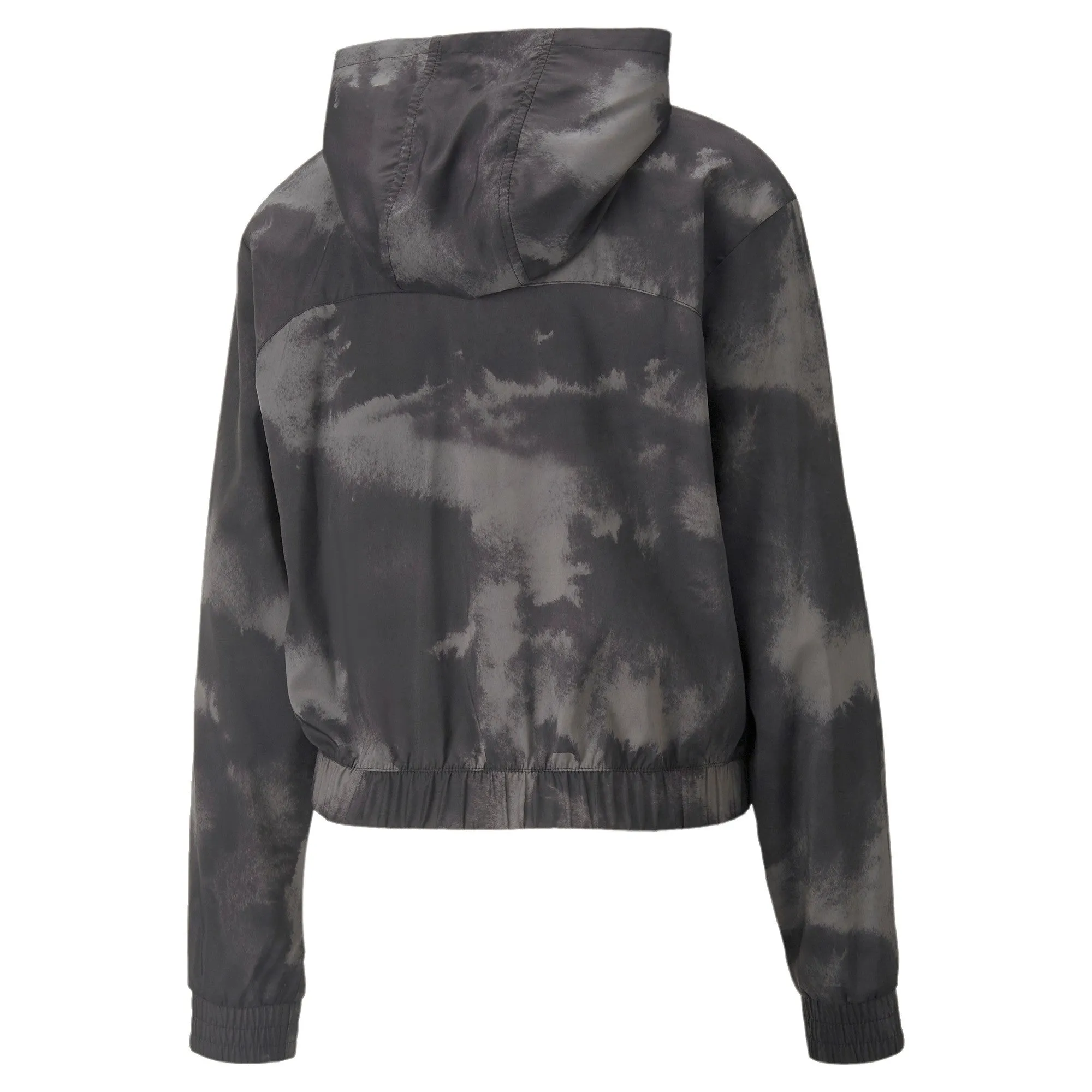 Puma giacca sportiva da donna antivento Train Woven 521621 01 nero Infatuation Flexible Shoulder Panels