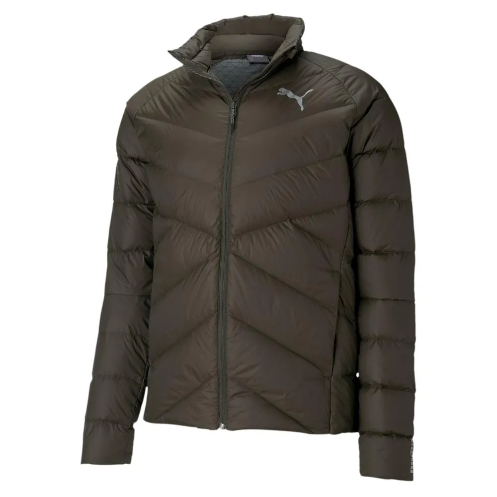 Spectacles Puma giubbotto bomber da uomo PWRWarm packLITE 600 Down Jacket 582200 70 verde oliva