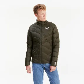 Animal Print Enjoy Puma giubbotto bomber da uomo PWRWarm packLITE 600 Down Jacket 582200 70 verde oliva