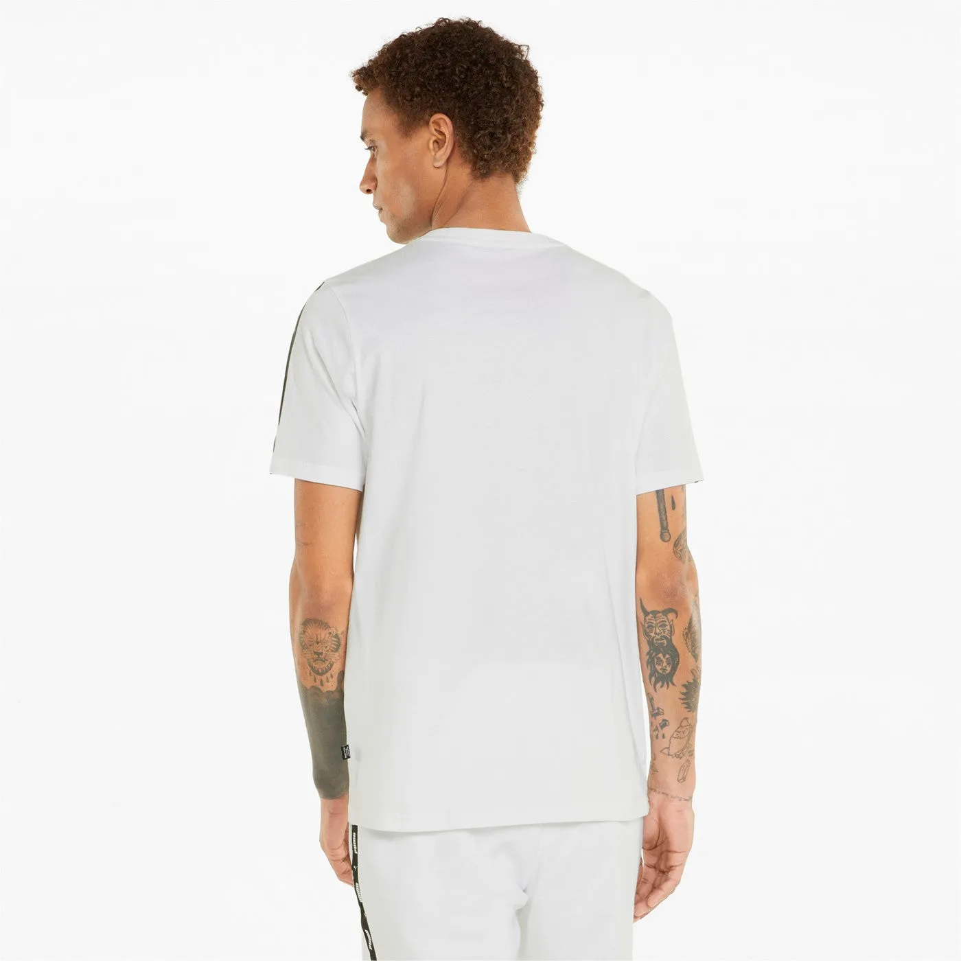 Easy Look Puma maglietta manica corta da uomo ESS  Tape 847382-02 bianco