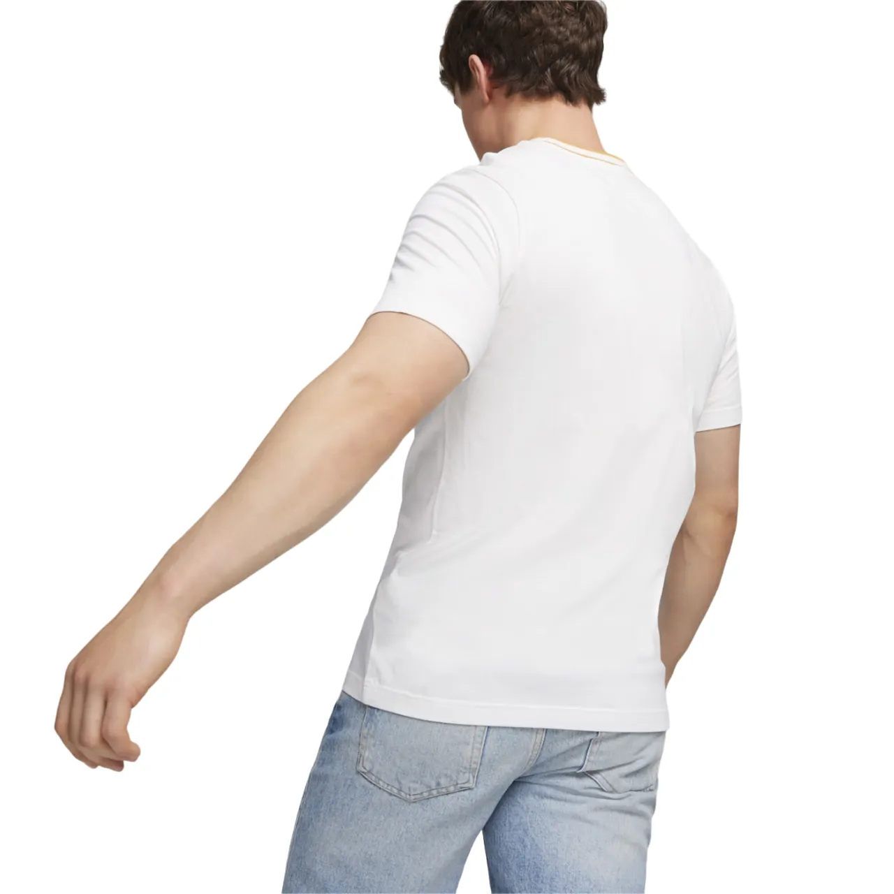 Puma maglietta manica corta da uomo Squad 678967 02 bianco Microfiber Blend