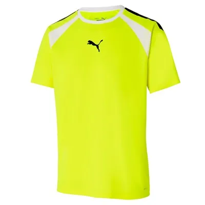 sports activity Low Profile Silhouette Puma maglietta tecnica da padel teamLIGA 931433 12 giallo fluo-nero