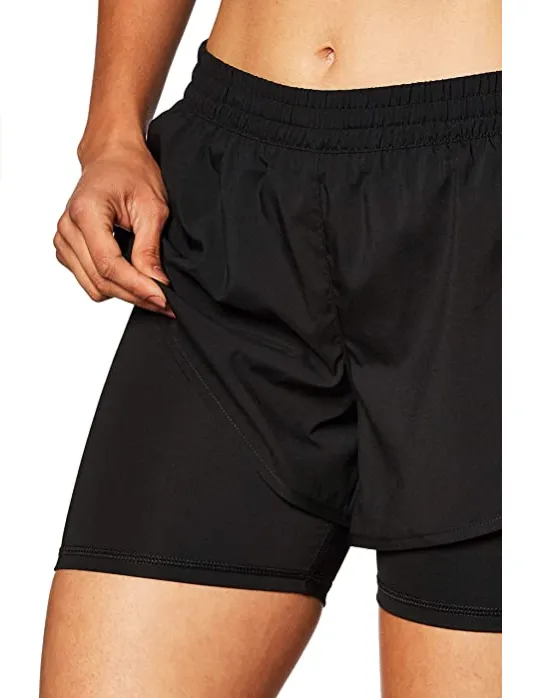 Durable Stitching Puma Pantaloncino da corsa 2 in 1 Run Short W 521072 01 black