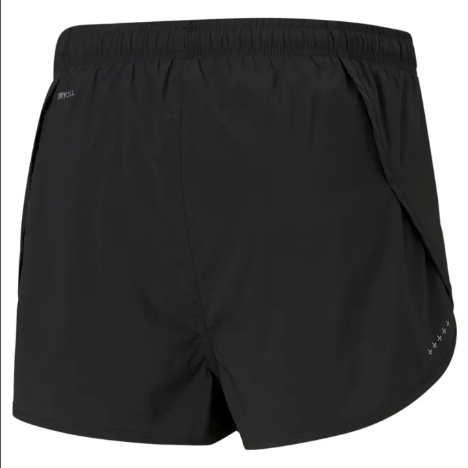 Puma pantaloncino da corsa da uomo Run Favorite Split Short 520214 01 nero TemperatureRegulating adventure apparel