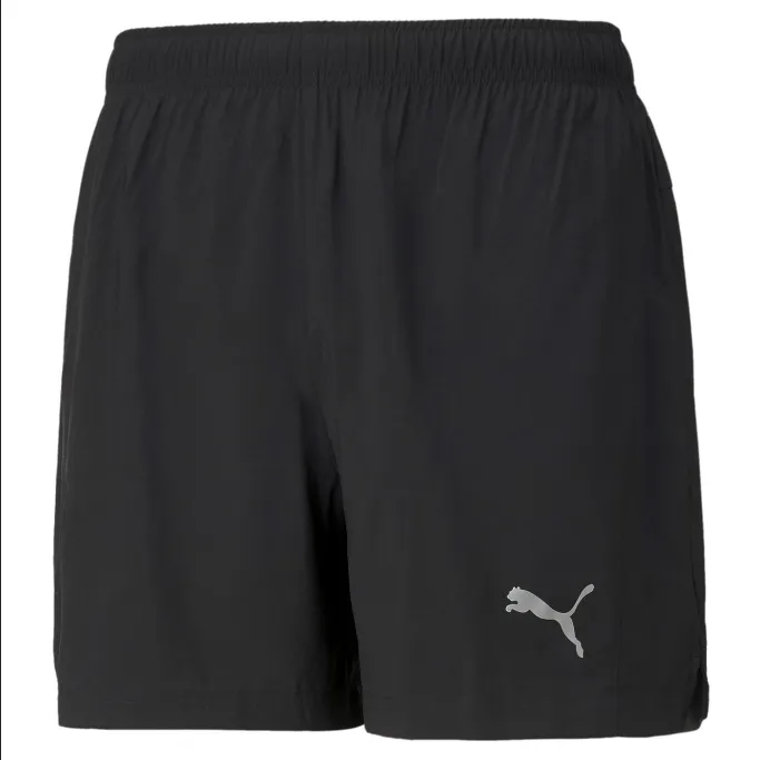 Quick Release Buckle Puma pantaloncino da corsa da uomo Run Favorite Woven 5" Session Short M 520215 01 black
