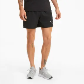 Moisture Wicking Fabric Puma pantaloncino da corsa da uomo Run Favorite Woven 5" Session Short M 520215 01 black