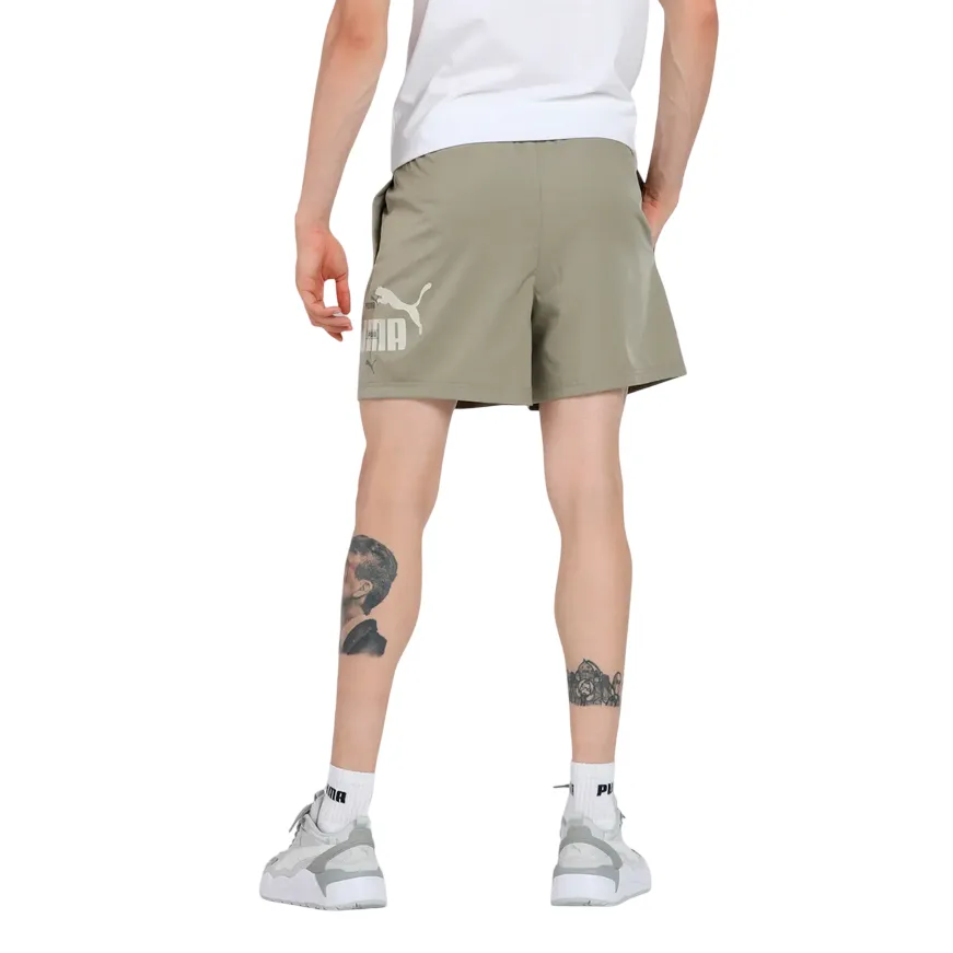 Saltwater proof Slim Silhouette Puma pantaloncino da mare da uomo Woven 684672-83 muschio