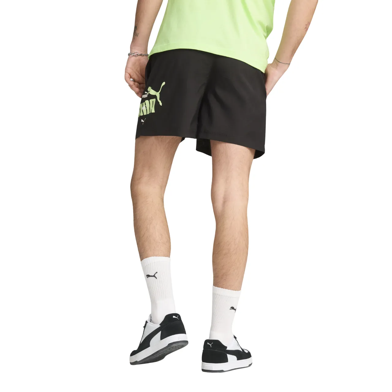 Jet Set Style Puma Pantaloncino da Mare Uomo Woven 684672-01 Nero