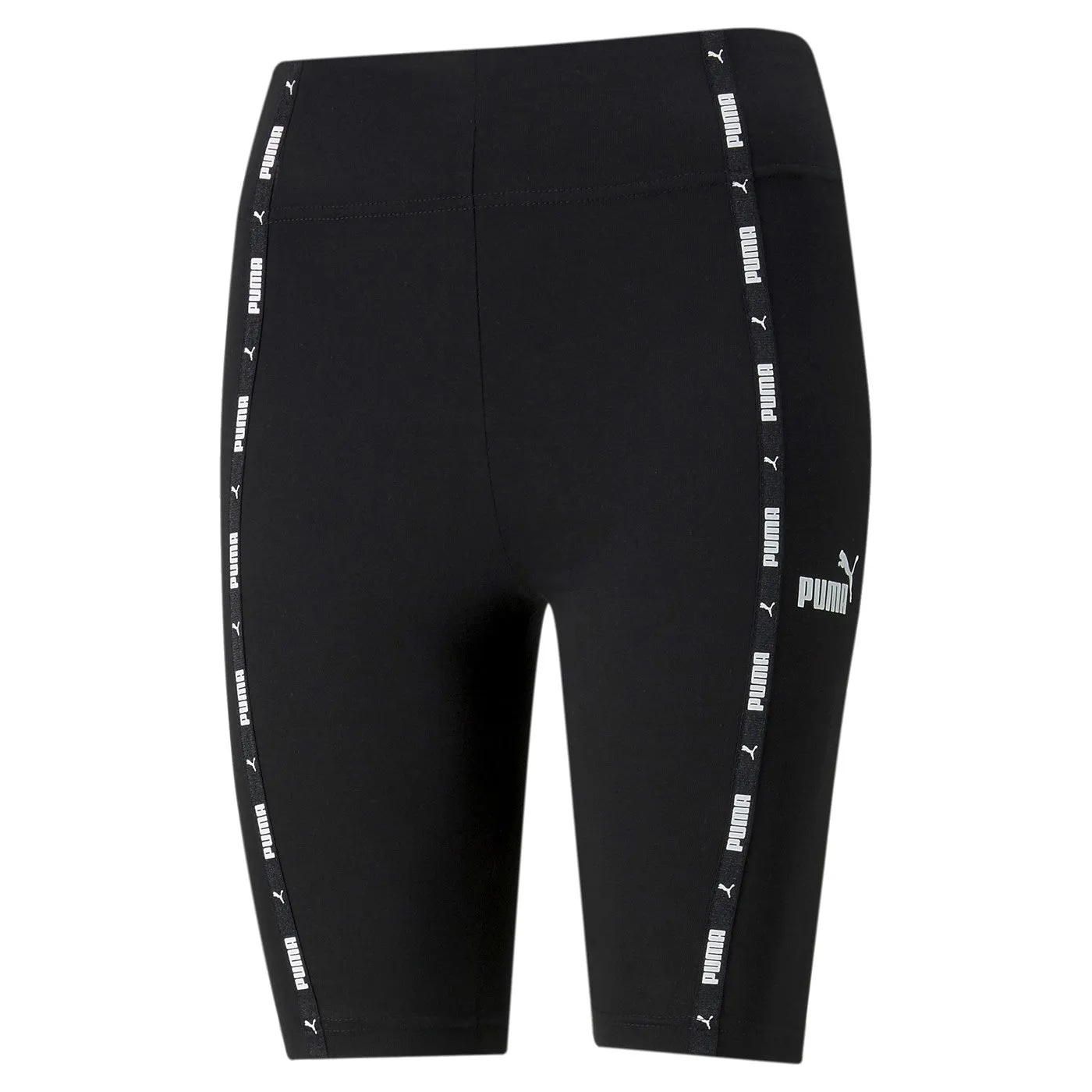 high - rise Wedding Gift Puma pantaloncino elasticizzato sportivo da donna Power 9" High-Waist Tape 847121 01 nero