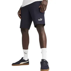 Everyday Must-have RecyclablePackaging Puma Pantaloncino Uomo 682600-16 Blu Cotone Jersey Logo Ricamato