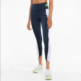 Puma Pantalone da donna da corsa Run High Shine 7/8 521065 02 nero Abrasion Resistant Surface Functional Comfort