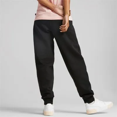 Street Active Puma pantalone da donna in cotone con polsino ESS  Embroidery High-Waist Pants FL cl 670007 01 black