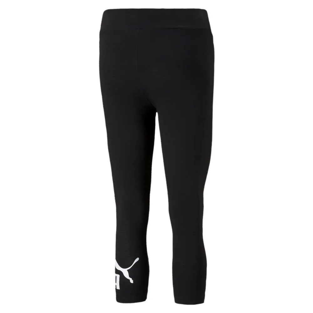 wallet Minimal Bounce Design Puma pantalone sportivo da donna ESS 3/4 Logo Leggings 586828 01 black