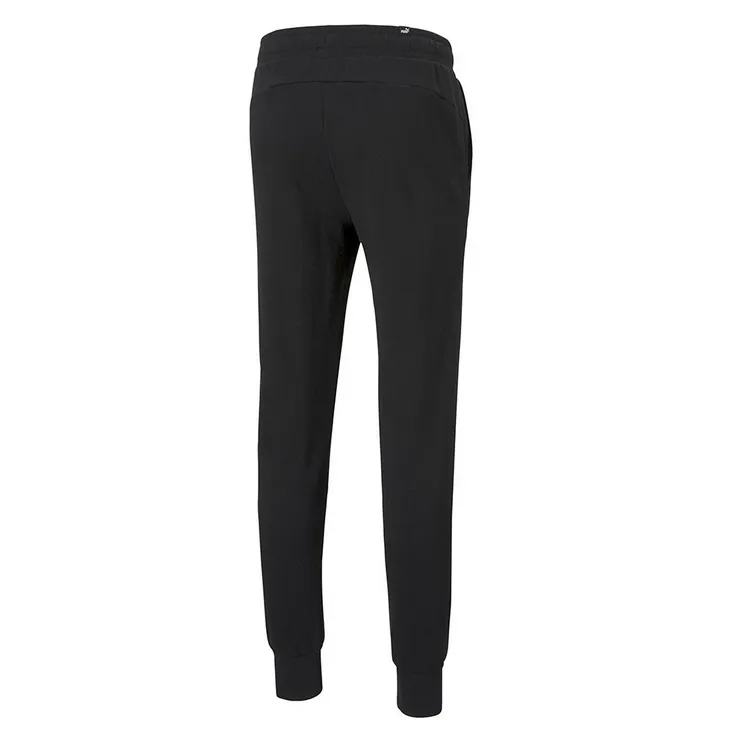 Puma pantalone sportivo da uomo Ess Slim 586749 01 nero Slim Comfort ReinforcedBeltLoops