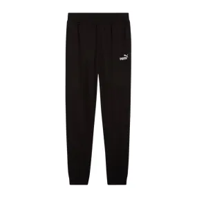 Puma pantalone sportivo da uomo in cotone jersey 682618-01 nero Layered Wear Casual Comfort Look