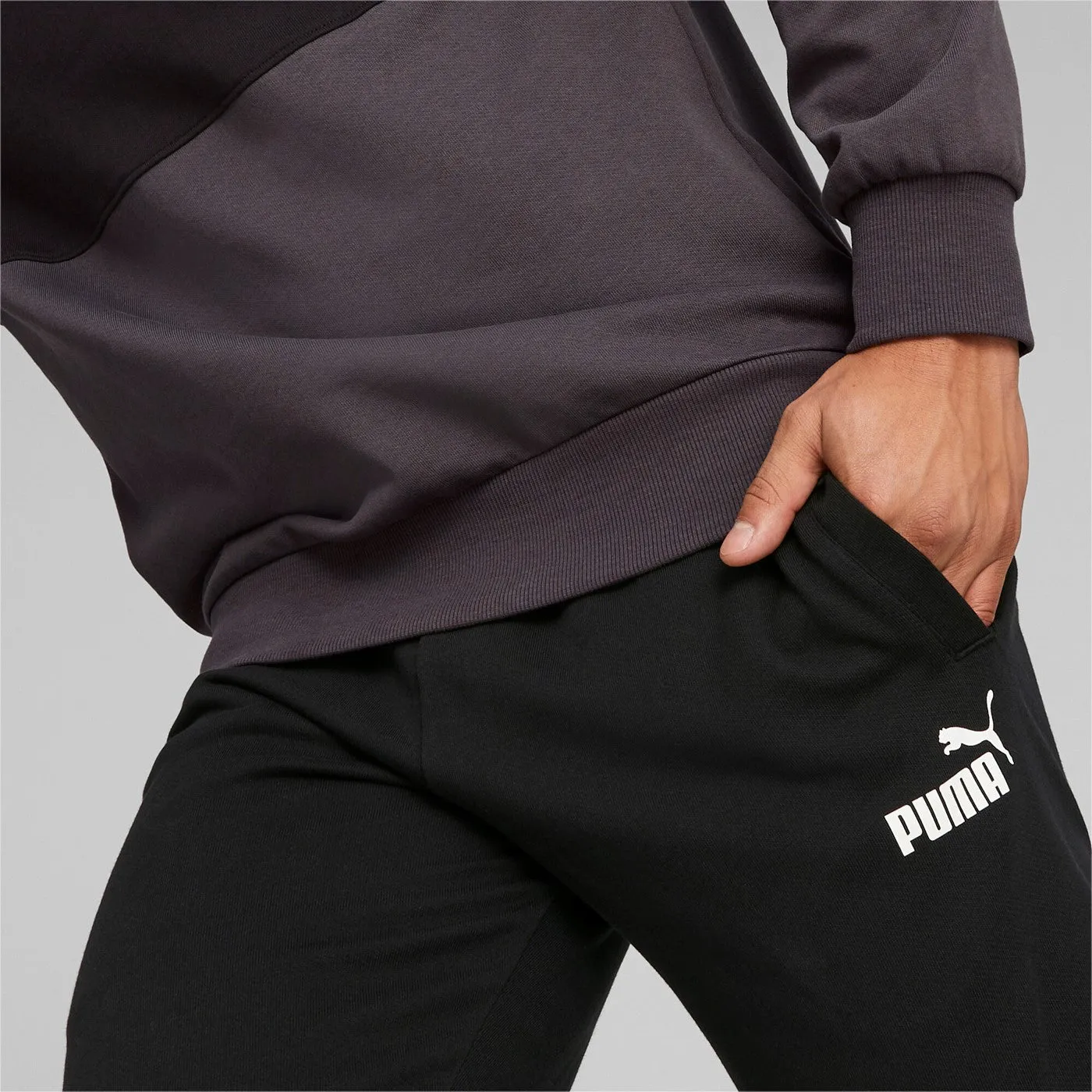 Cool Weather Puma Pantalone sportivo da uomo Power Sweatpant TR cl 673329-01 black