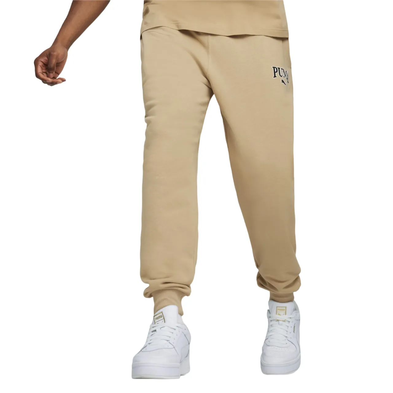 RipstopFabric Breathable back panel Puma pantalone sportivo da uomo Squad 678972-83 tortora