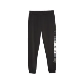 Puma pantalone sportivo in cotone felpato da uomo Logo Lab 675920-01 nero Recyclable Fabric Blend Outdoor Ready