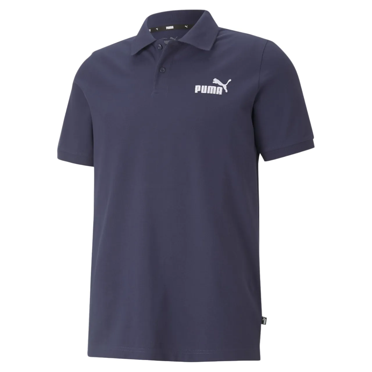 EasyCare Textile Puma Polo manica corta da uomo in cotone pique 586674-06 blu