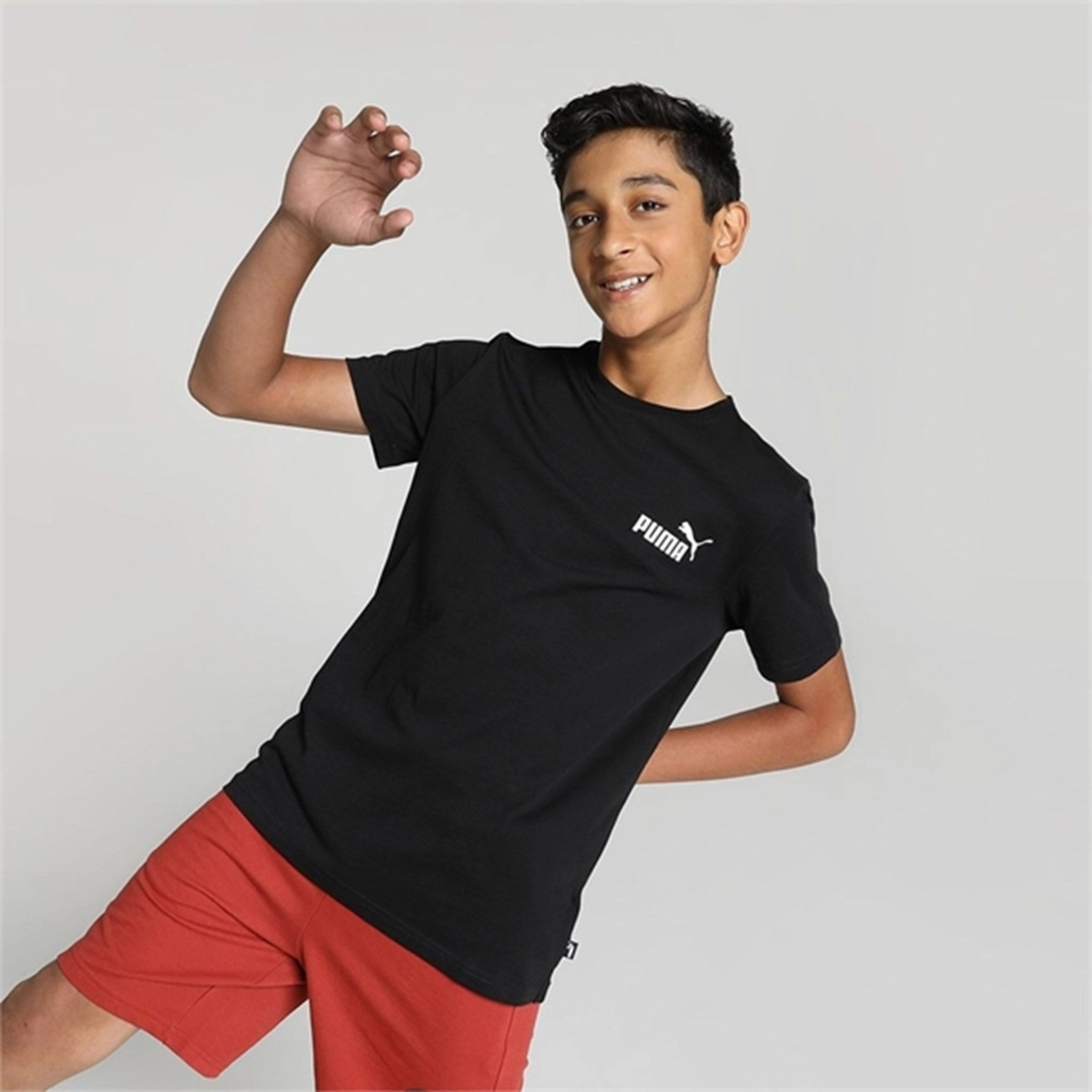 Essential Comfort Daily Trend Puma Ess Small Logo T-Shirt Black