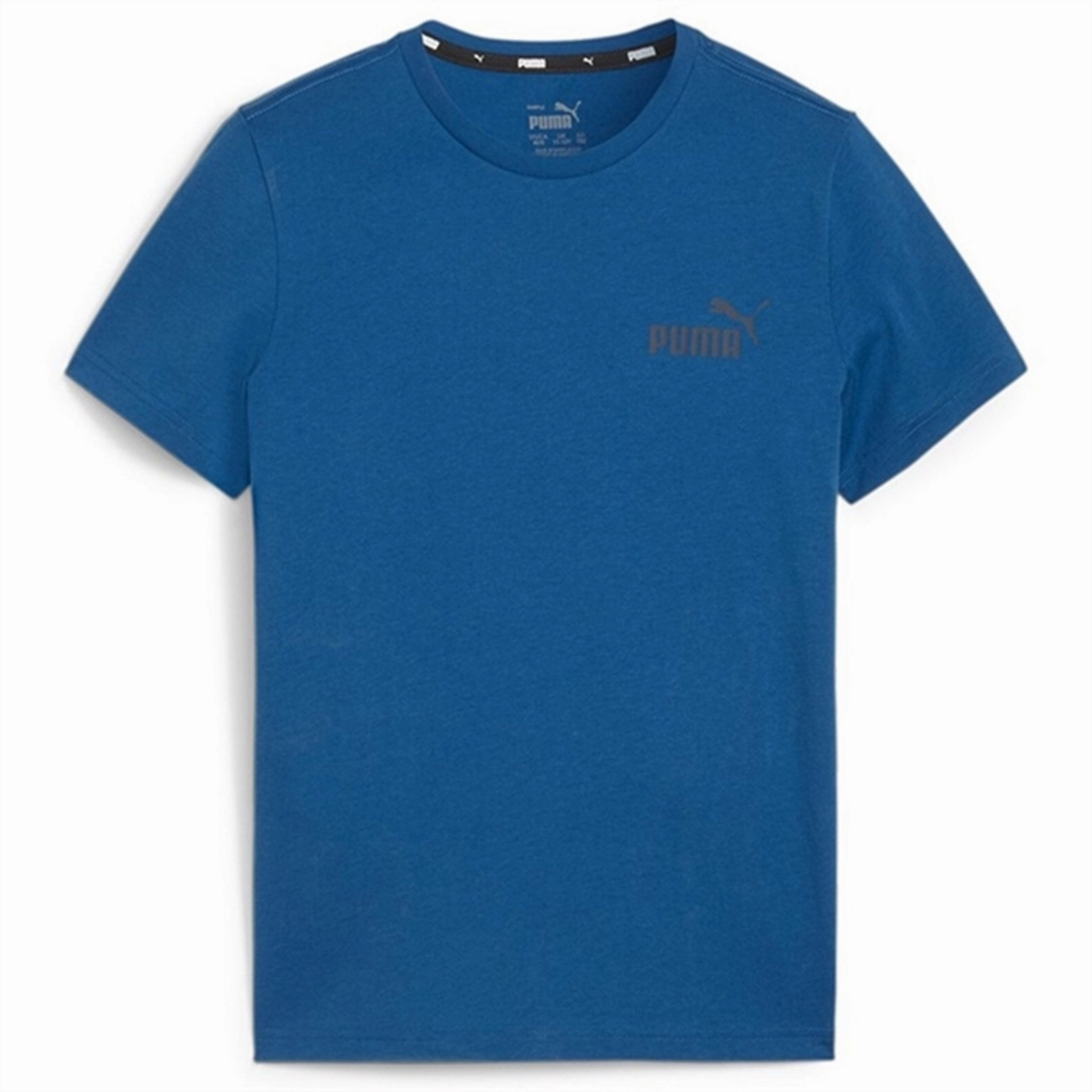 Puma Ess Small Logo T-Shirt Blue Anti Shrinkage Treatment Stylish Details