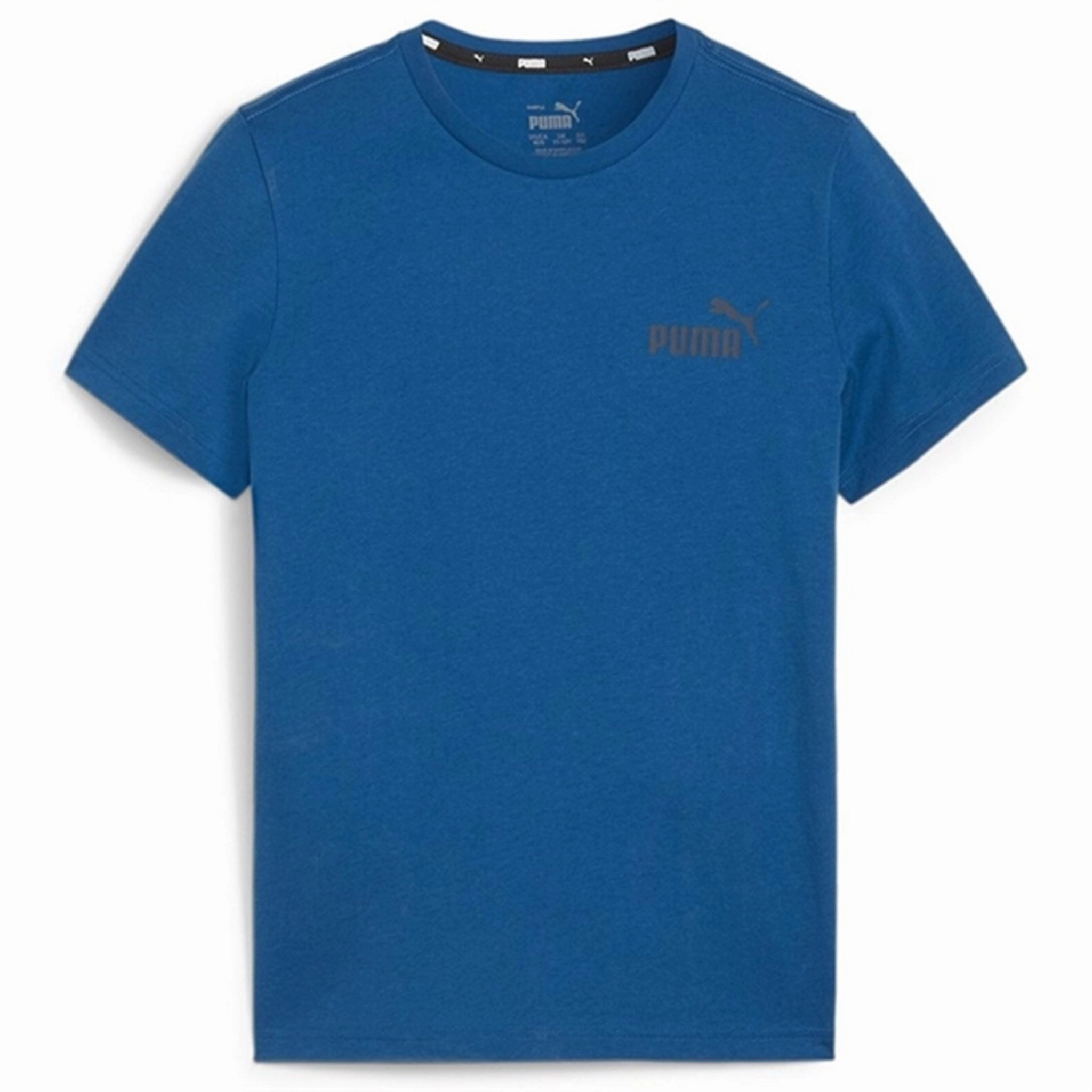 Puma Ess Small Logo T-Shirt Blue Ultra Soft Finish