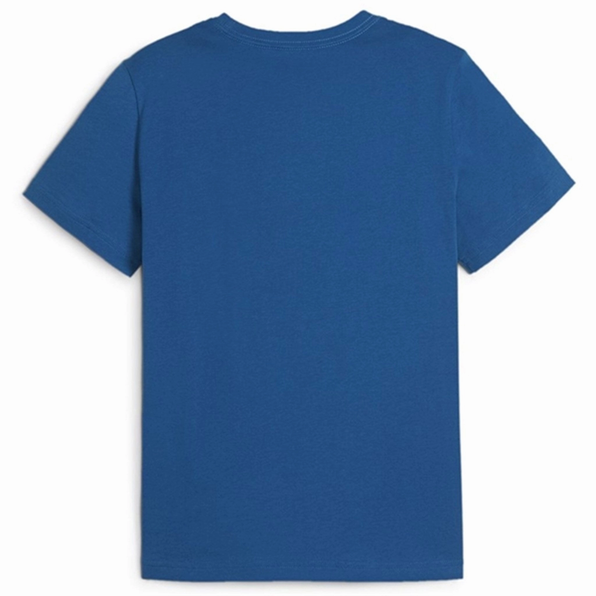 Puma Ess Small Logo T-Shirt Blue GentleWashResistance Workout