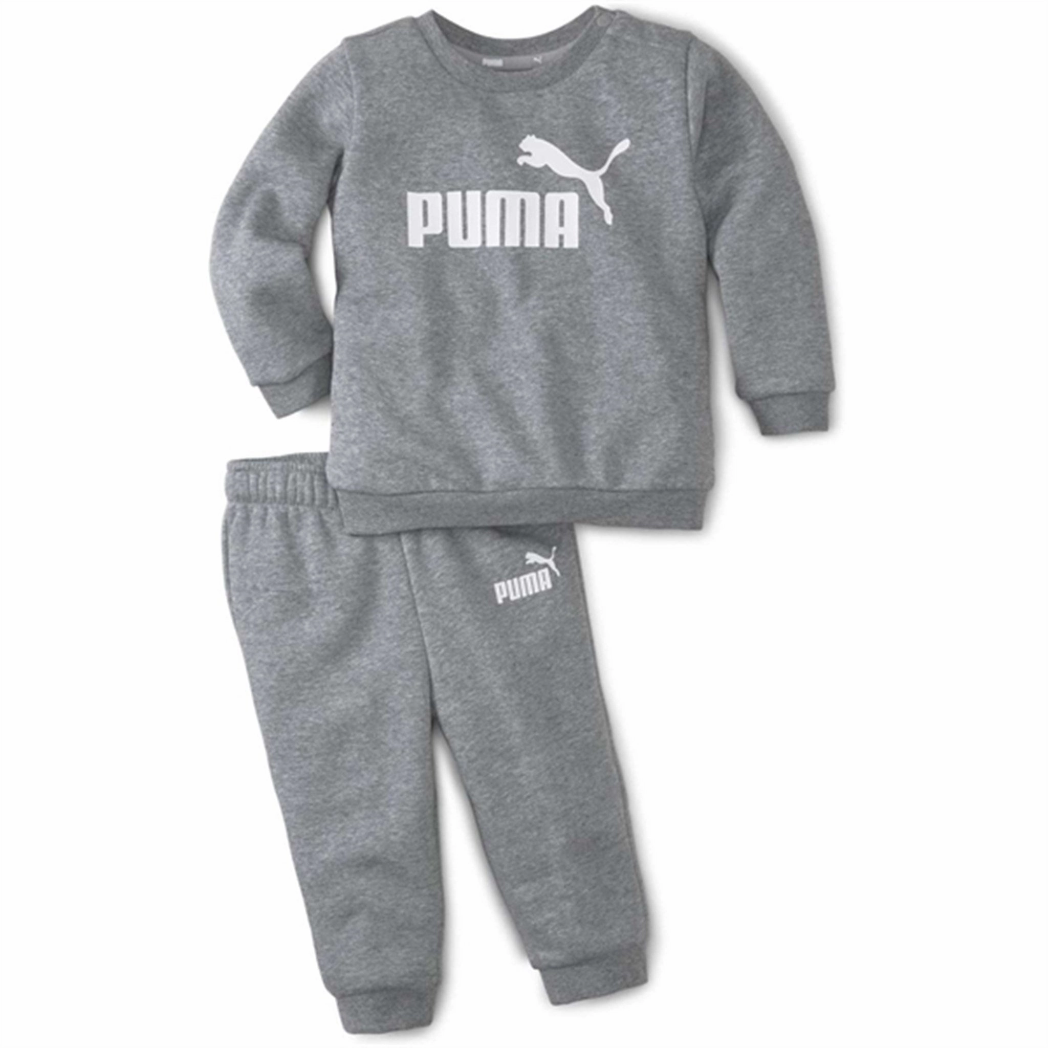 compression support Puma Minicats ESS Sweatsuit FL Medium Gray
