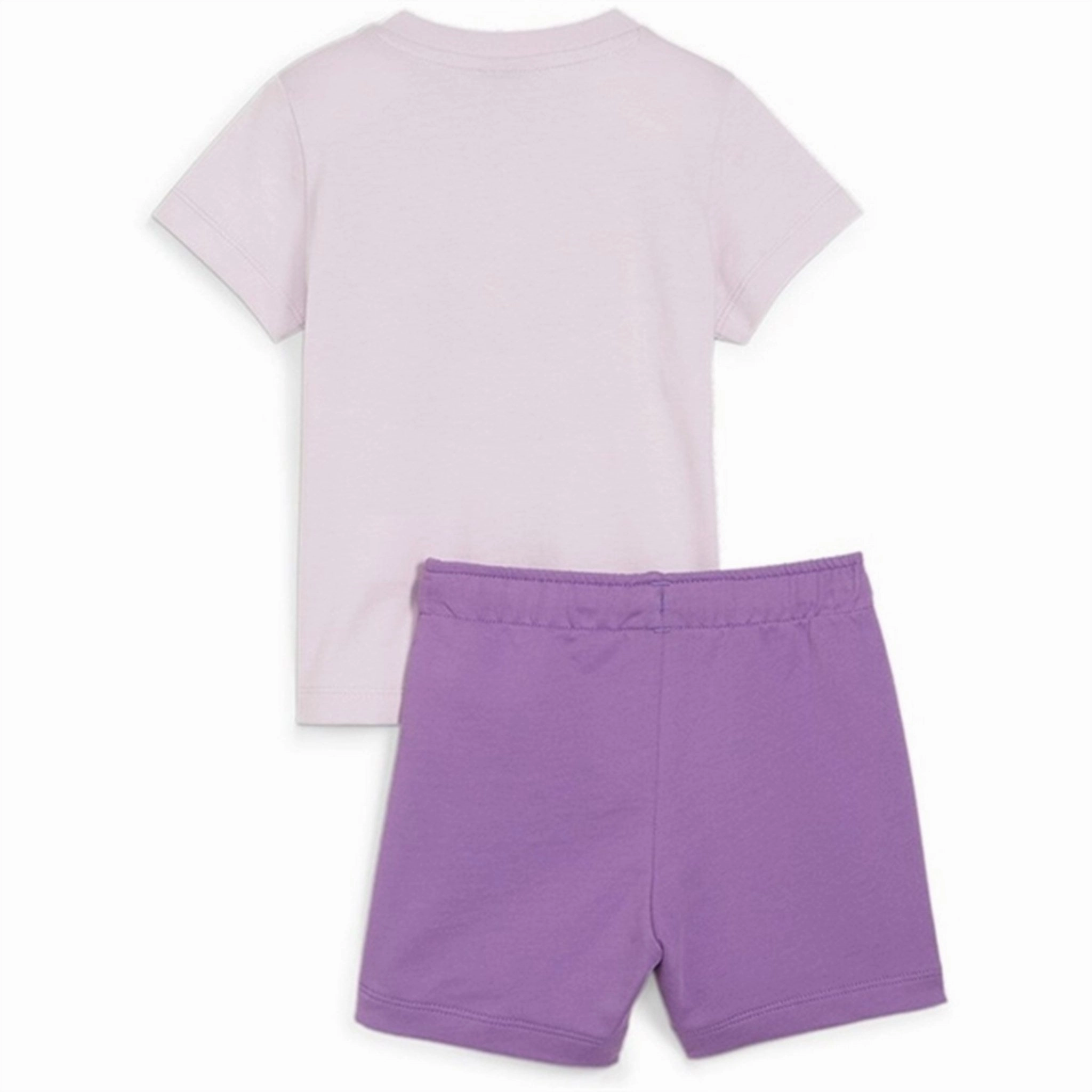 Puma Minicats T-Shirt And Shorts Set Purple Street Smart Look
