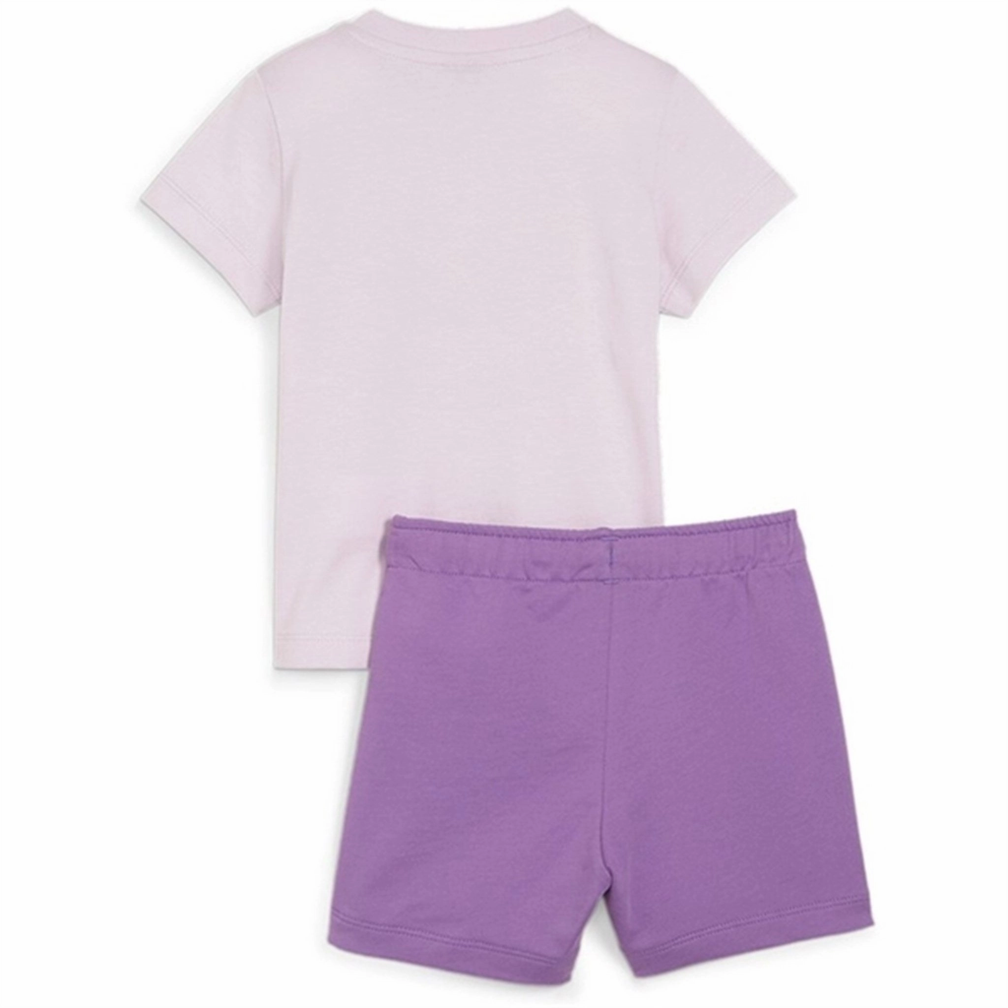 Cozy Touch Eco-friendly Puma Minicats T-Shirt And Shorts Set Purple