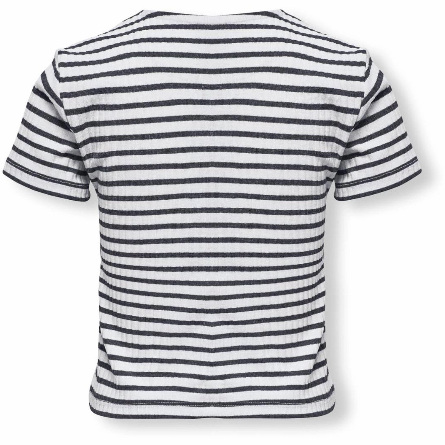 kids ONLY Night Sky Horizontal Cloud Dancer Nella Striped O-Neck T-Shirt Noos Easy Comfort Moisture Wicking Technology