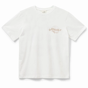 Casual Layering Wear Universal Silhouette Sofie Schnoor Snow White Zenasy T-shirt