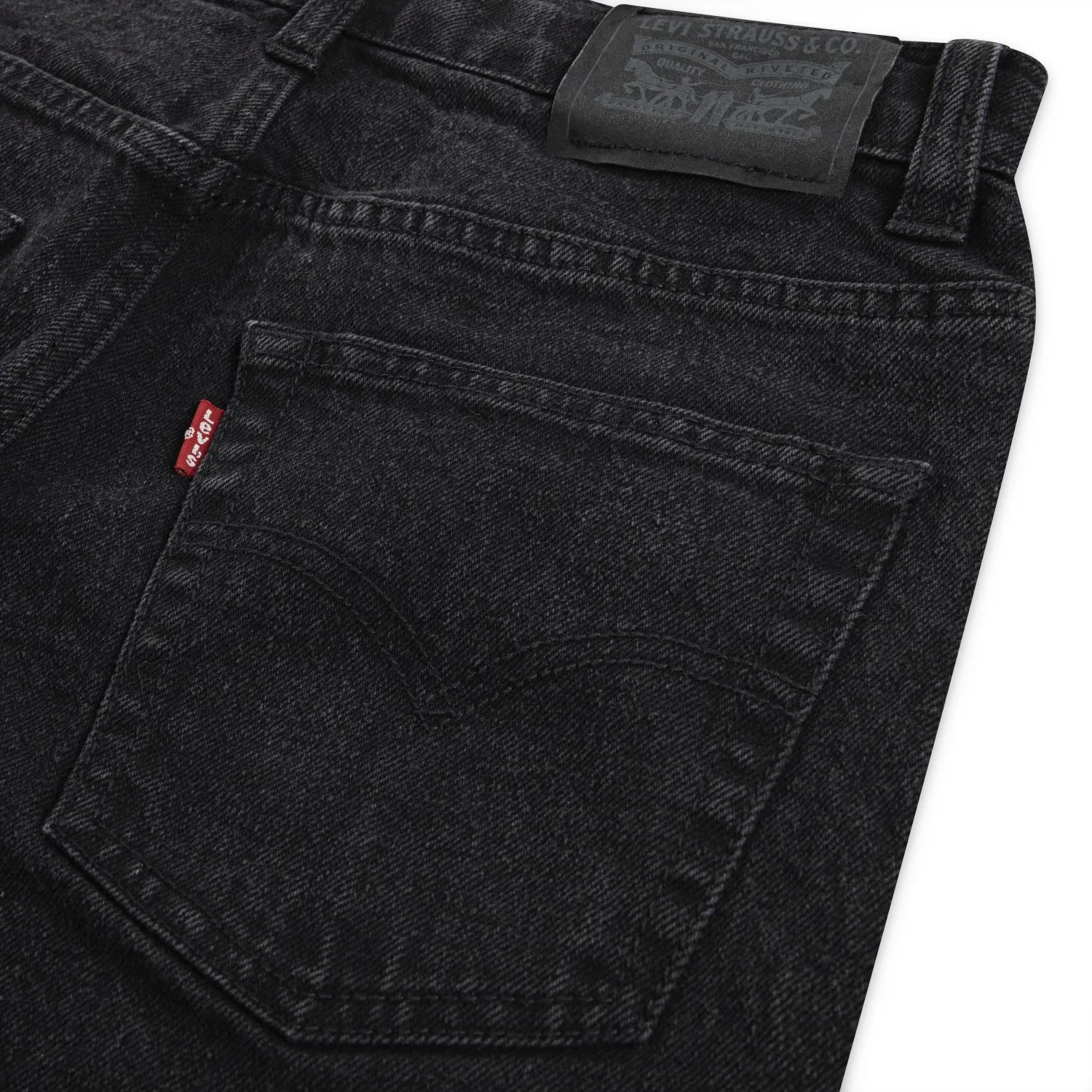 Durable Construction Levi's Black Canyon 555 Relaxed Straight Jeans