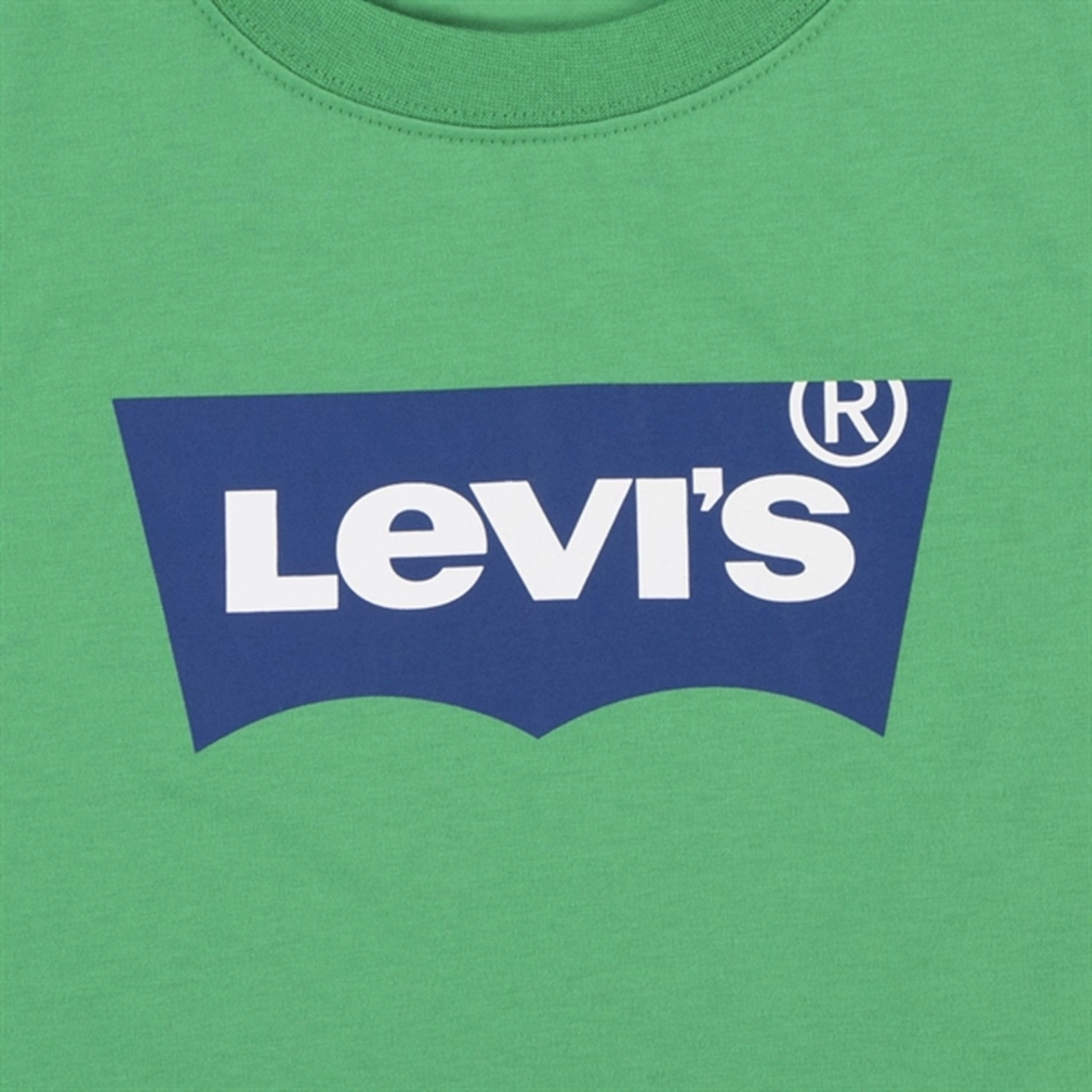 Levi's Graphic Batwing T-Shirt Bright Green Lightweight Construction