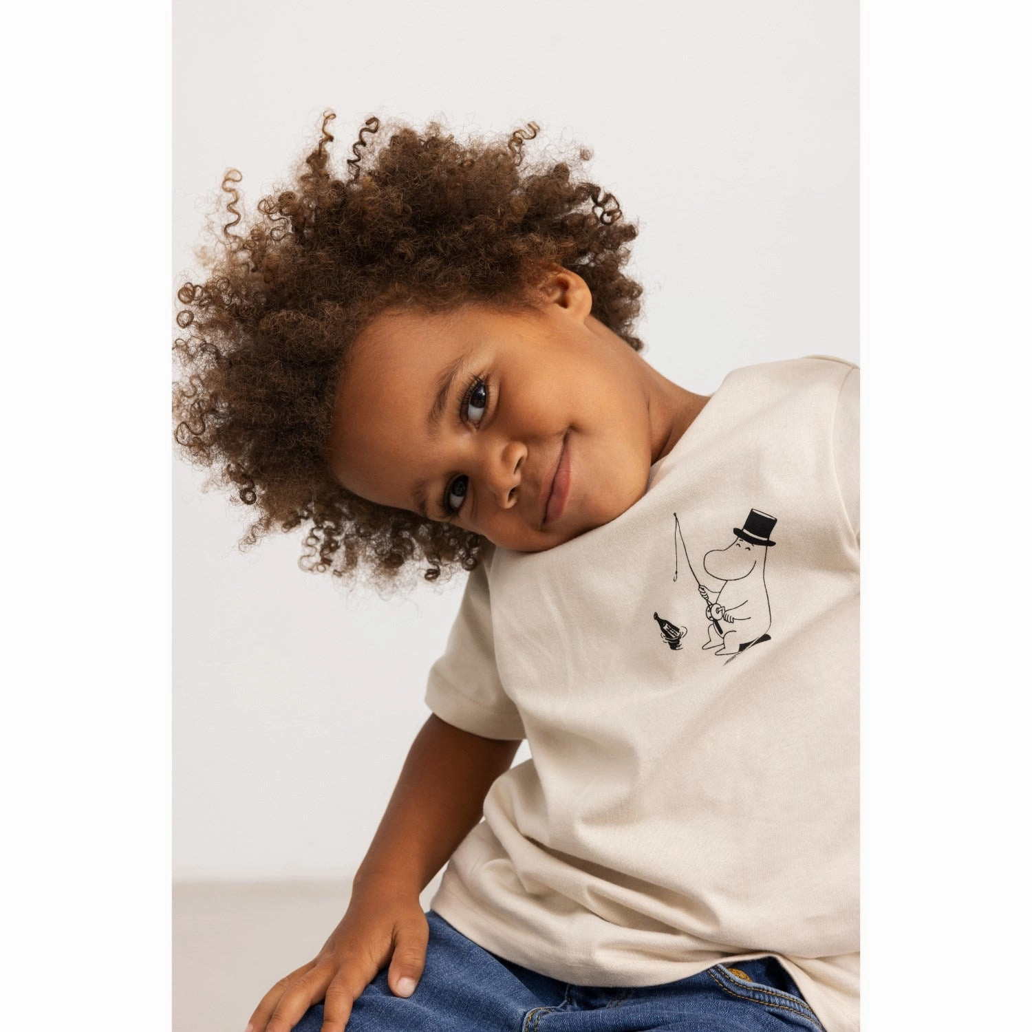 MarMar Cotton Jersey Moomin Dad Tad T-Shirt cyber monday Cool and Relaxed