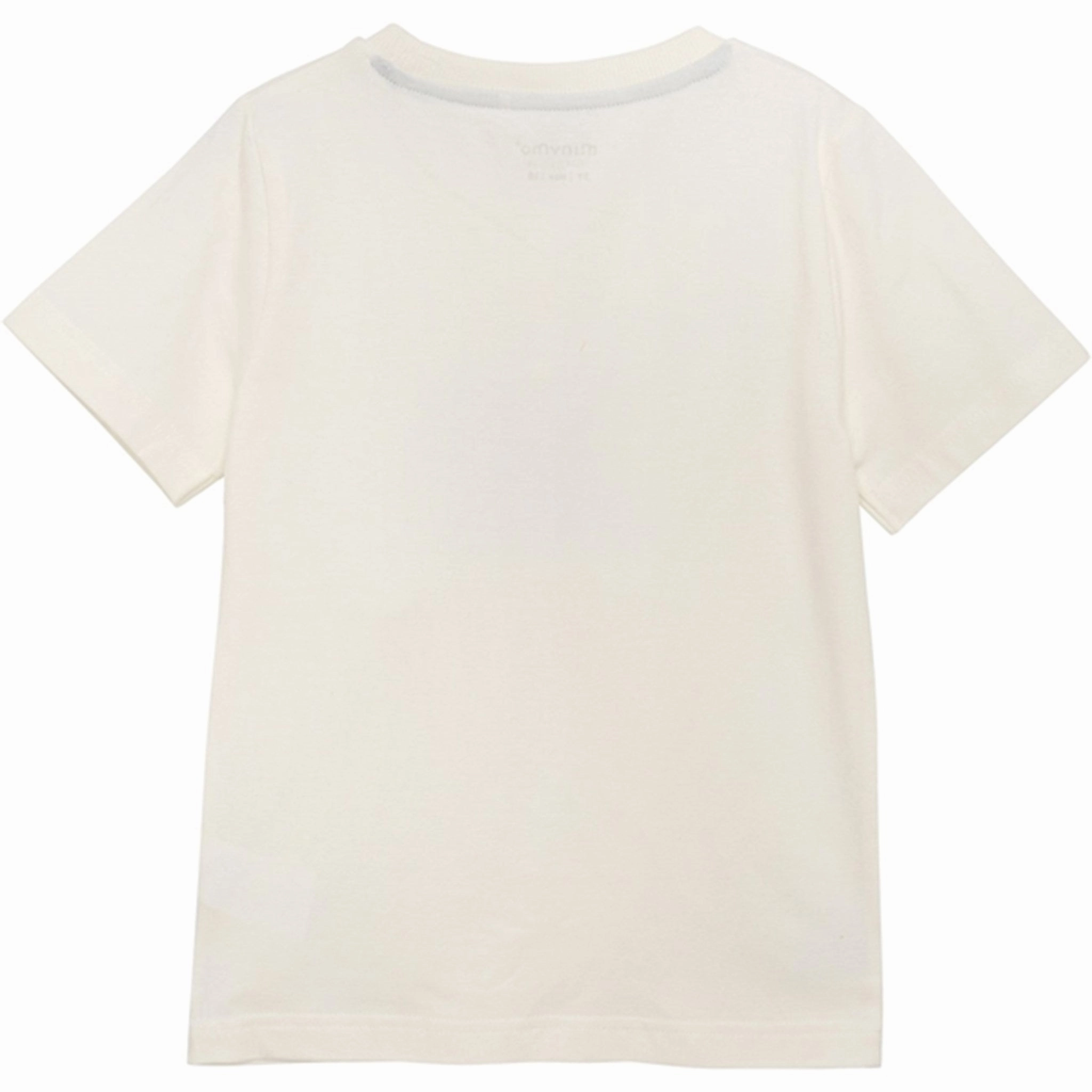 Day-to-Night Look cotton material Minymo Eggnog T-shirt