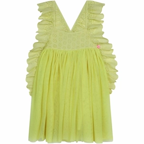 Billieblush Dress Lemon Natural Silhouette