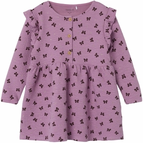 Smooth Texture Name It Mauve Orchid Rdolly Light Sweat Dress