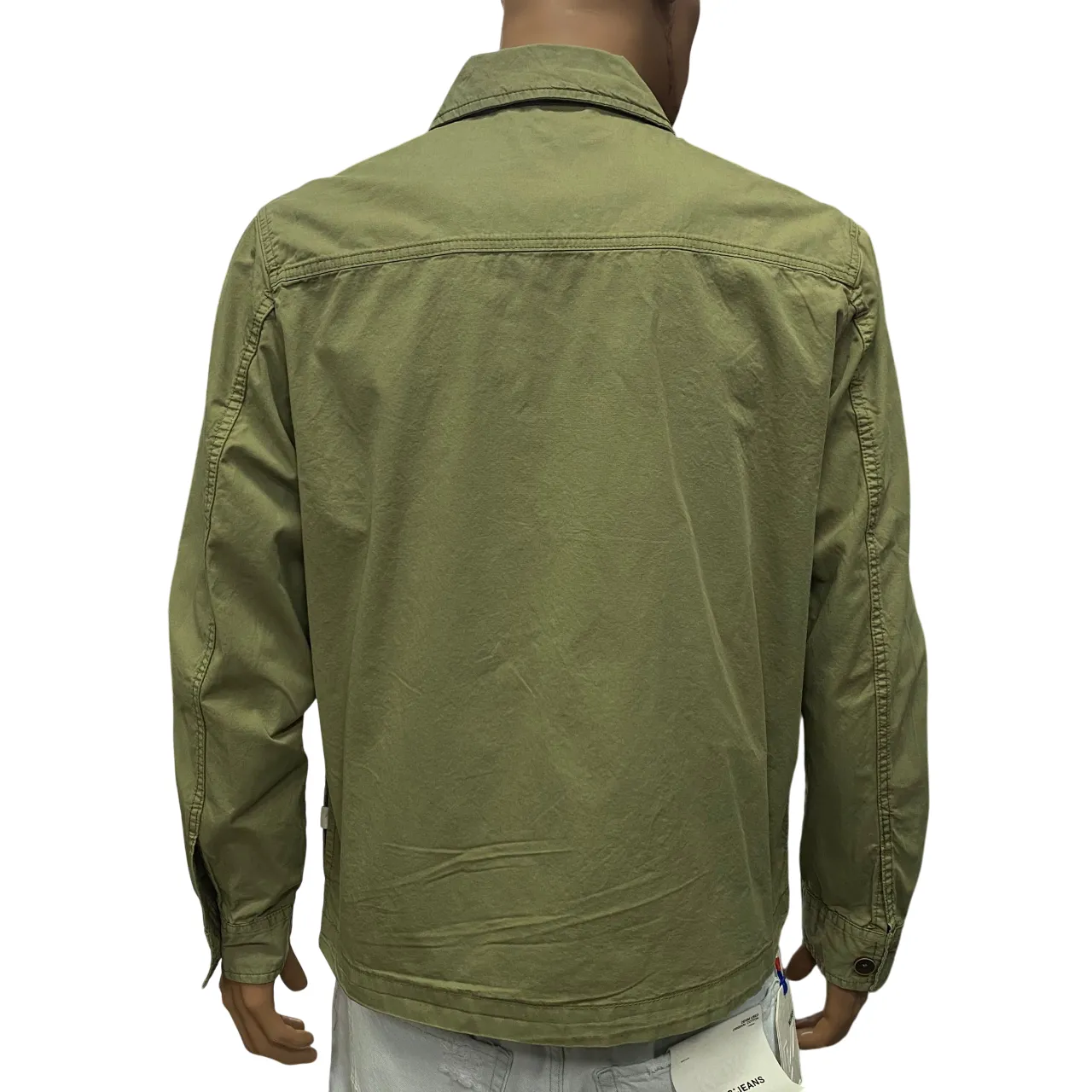 Trez giubbino da uomo in cotone Gink M48680 355 verde militare suitable for work uniforms