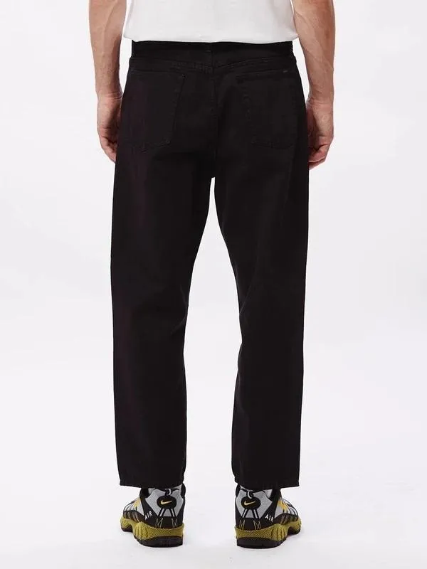 Obey pantalone BENDER 90'S DENIM 142010050 dusty black Basic Style