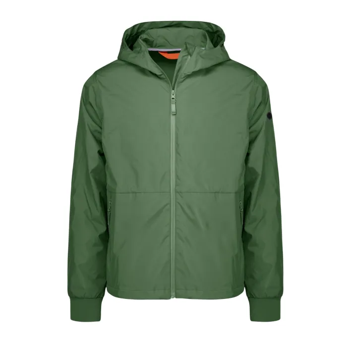 home - party Censured giubbino leggero con cappuccio da uomo JMC157THPO4 346 verde