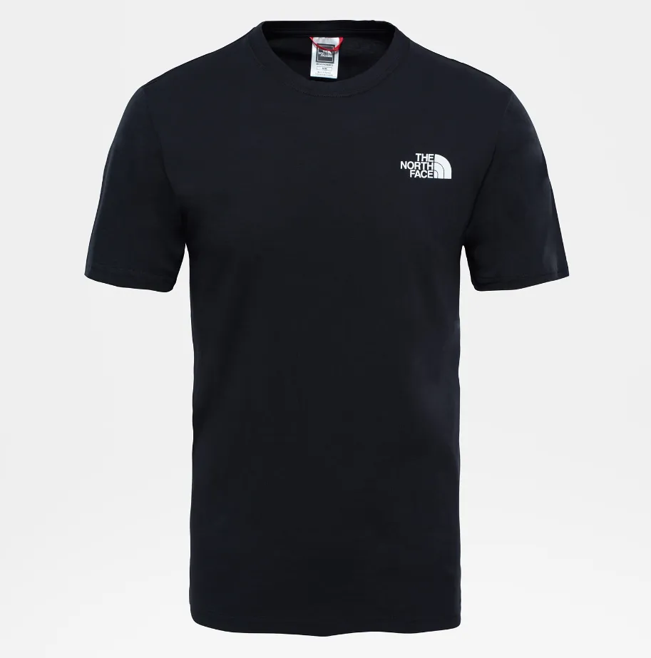 Travel Comfort Style The North Face T-shirt manica corta Red Box Tee NF0A22TX2JK31 nero