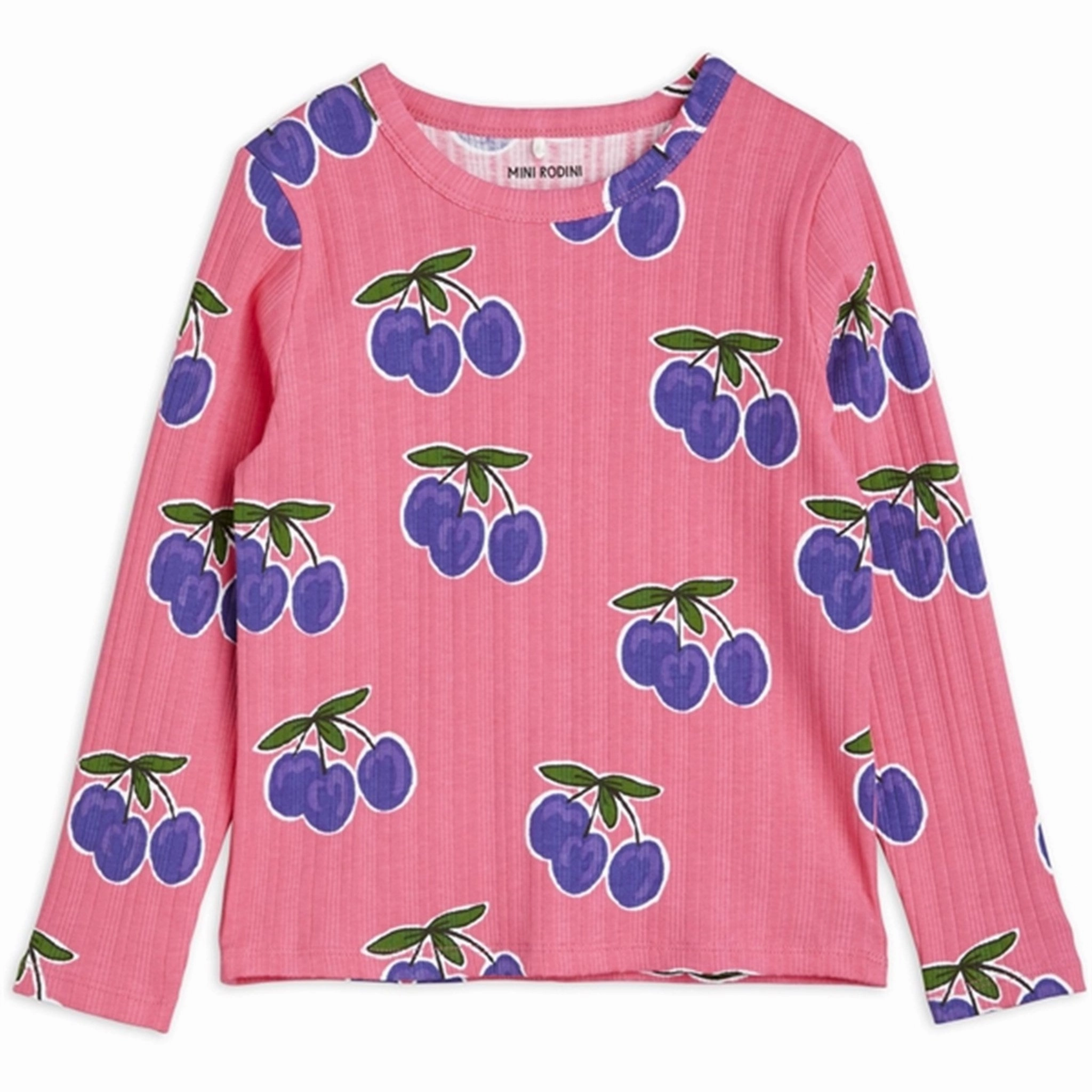 Mini Rodini Plum Aop Blouse Pink Trendy Fashion