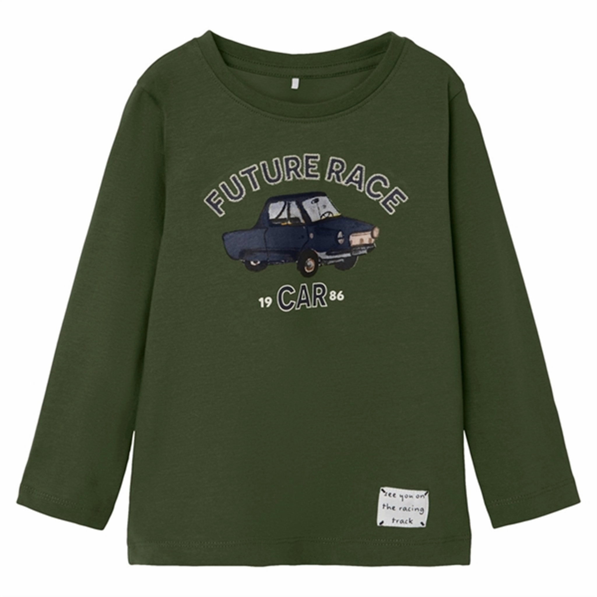 Sustainable production Name it Rifle Green Kulle Blouse