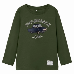 Sustainable production Name it Rifle Green Kulle Blouse