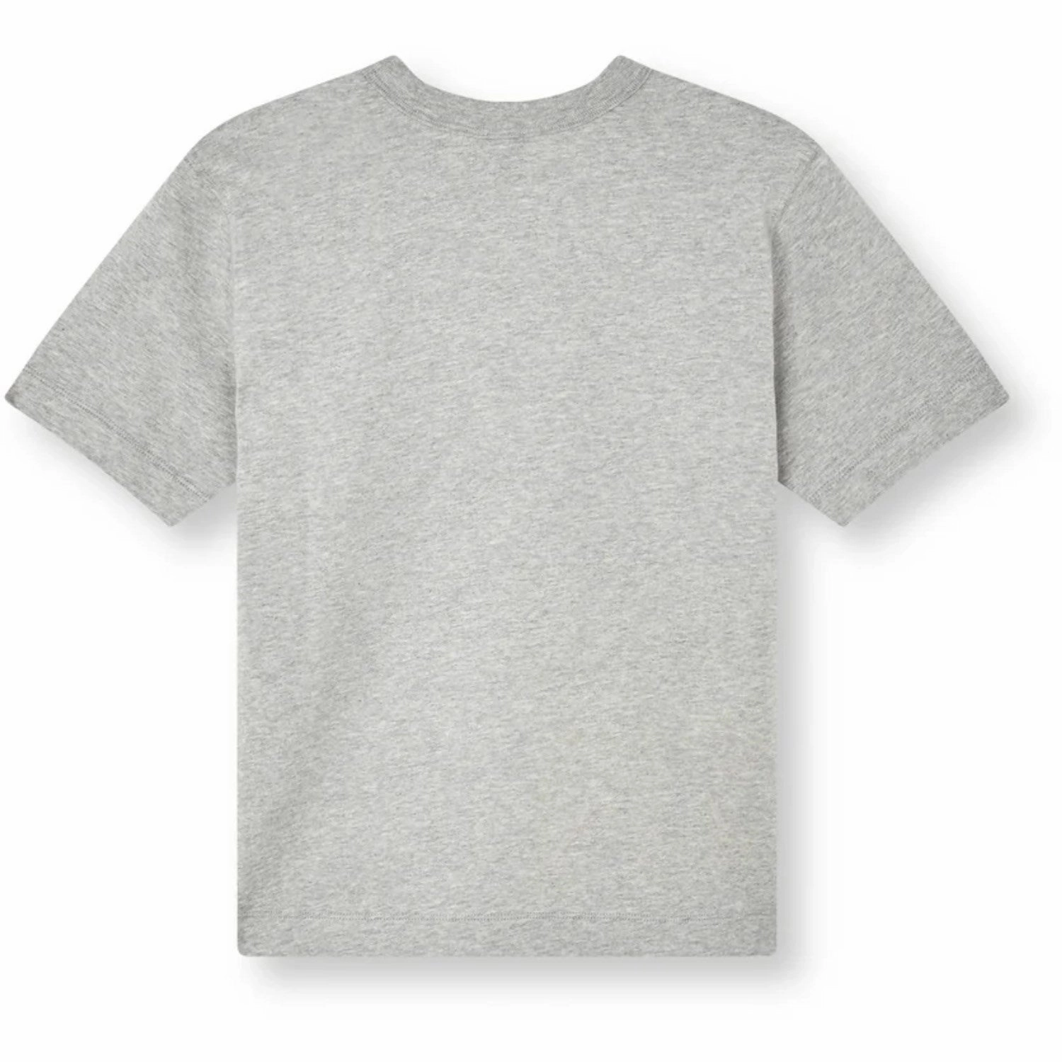 Mads N?rgaard Light Grey Melange Dry Single Theo Tee Summer cool Seam Free Shoulders